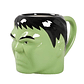 Taza Mug Ceramica Cara Hulk 3D Cafe Te Bebida 450 ml - Miniatura 1