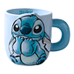 Taza Mug Ceramica Stitch Cafe Te Bebida 650 ml - Miniatura 1