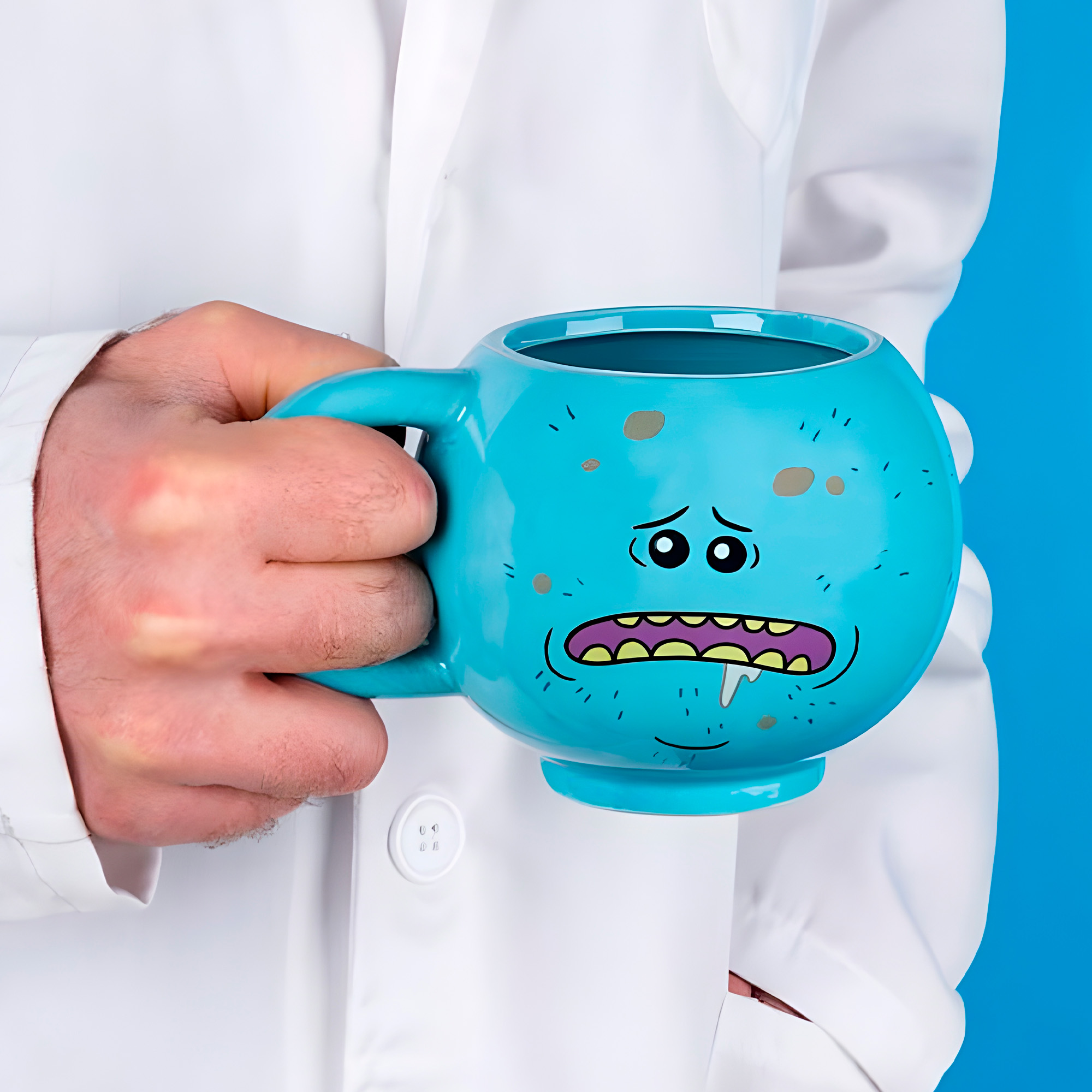 Taza Mug Ceramica Mr Meeseeks Cafe Te Bebida 300 ml 8