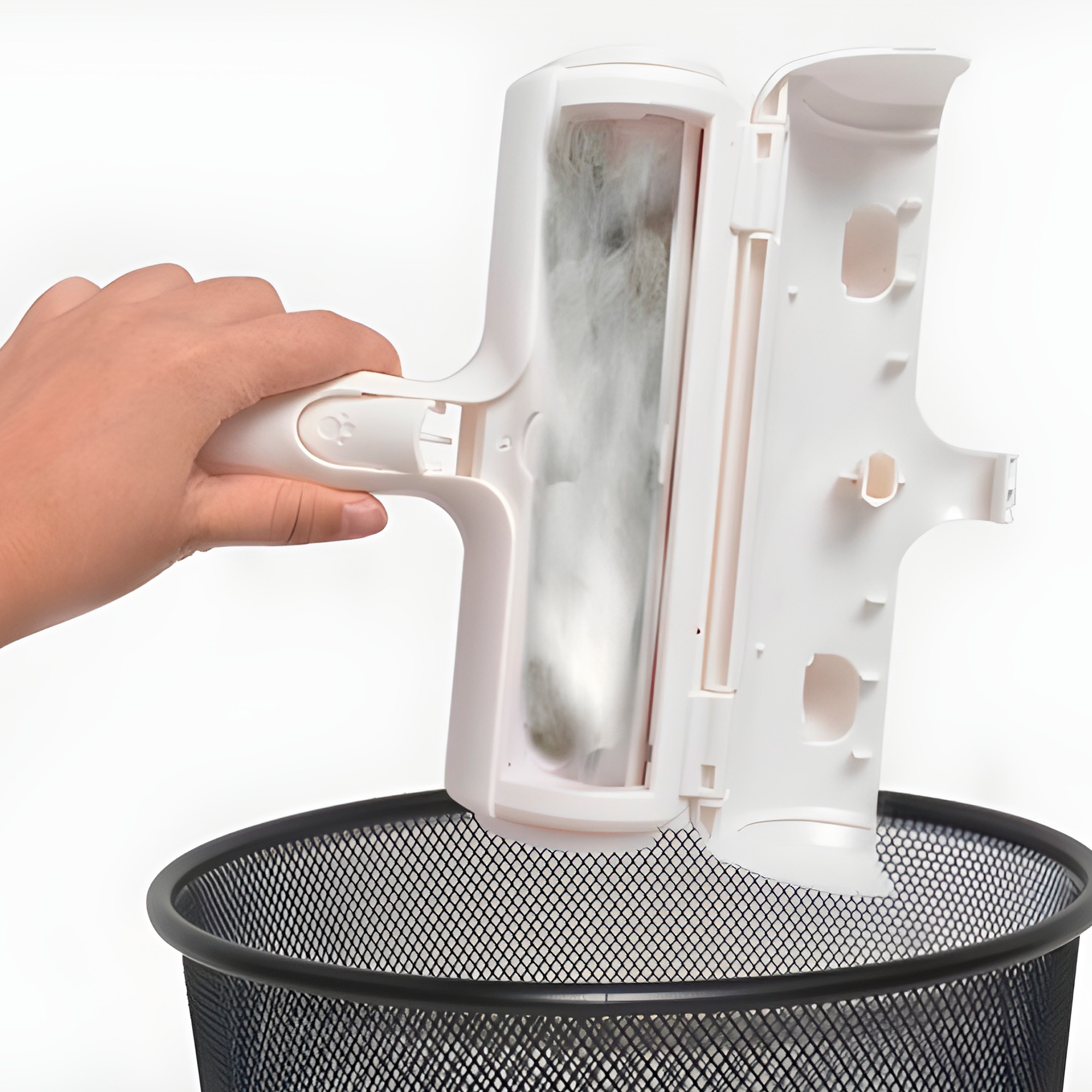 Cepillo Removedor Quita Pelos Pelusa Mascota Rodillo Mueble 6