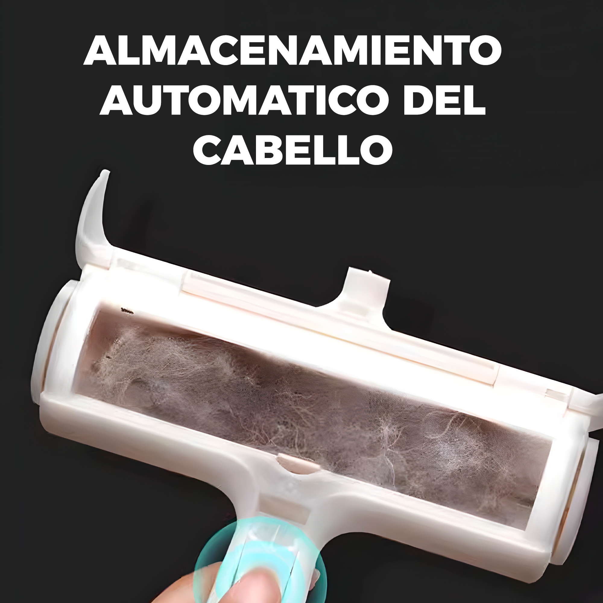 Cepillo Removedor Quita Pelos Pelusa Mascota Rodillo Mueble 10