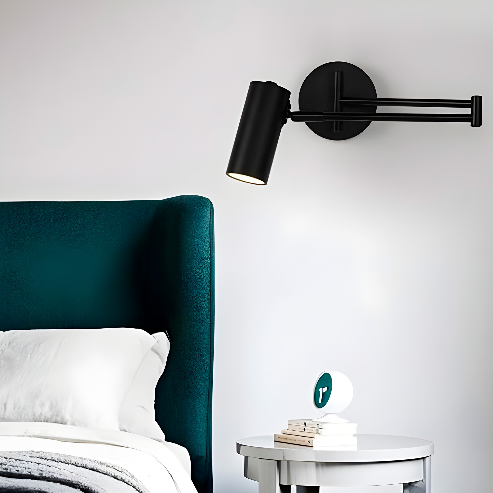 Lámpara Pared Giratoria Dormitorio Estuido Nordica Dorada 3 Colores 60CM 14