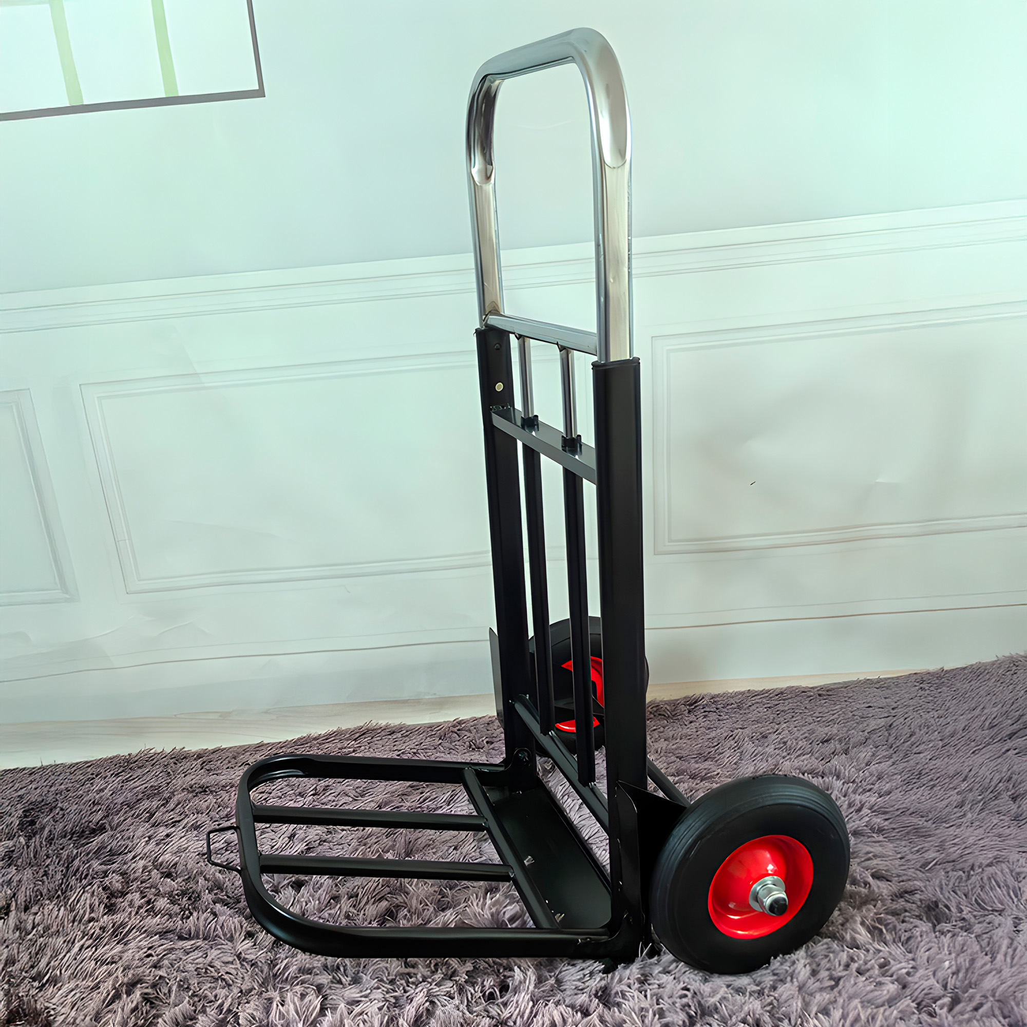 Yegua Carro Plegable De Carga Aluminio 120 Kilos Máximo + Pulpo Firme 15