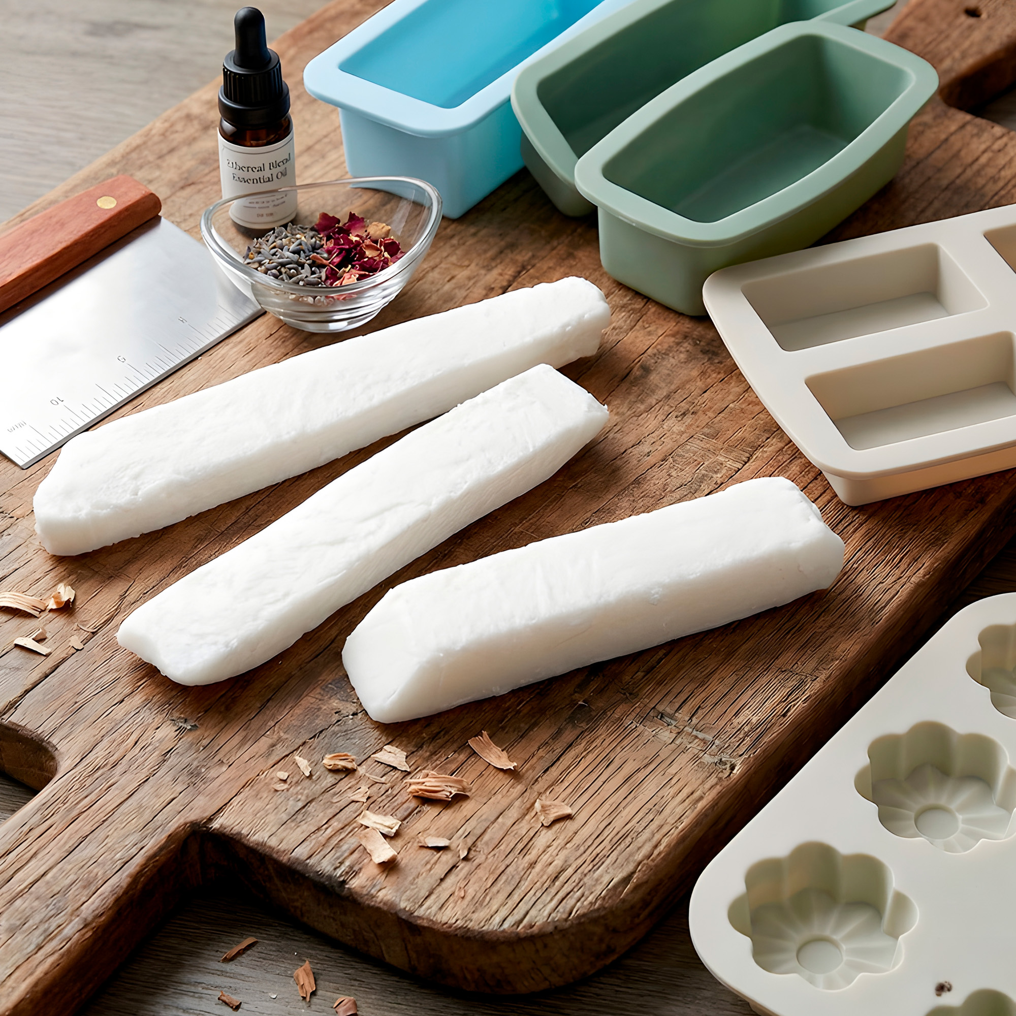 Base Jabón Glicerina Natural Lechoso Leche Limpieza Hidrata 1 Kg 4