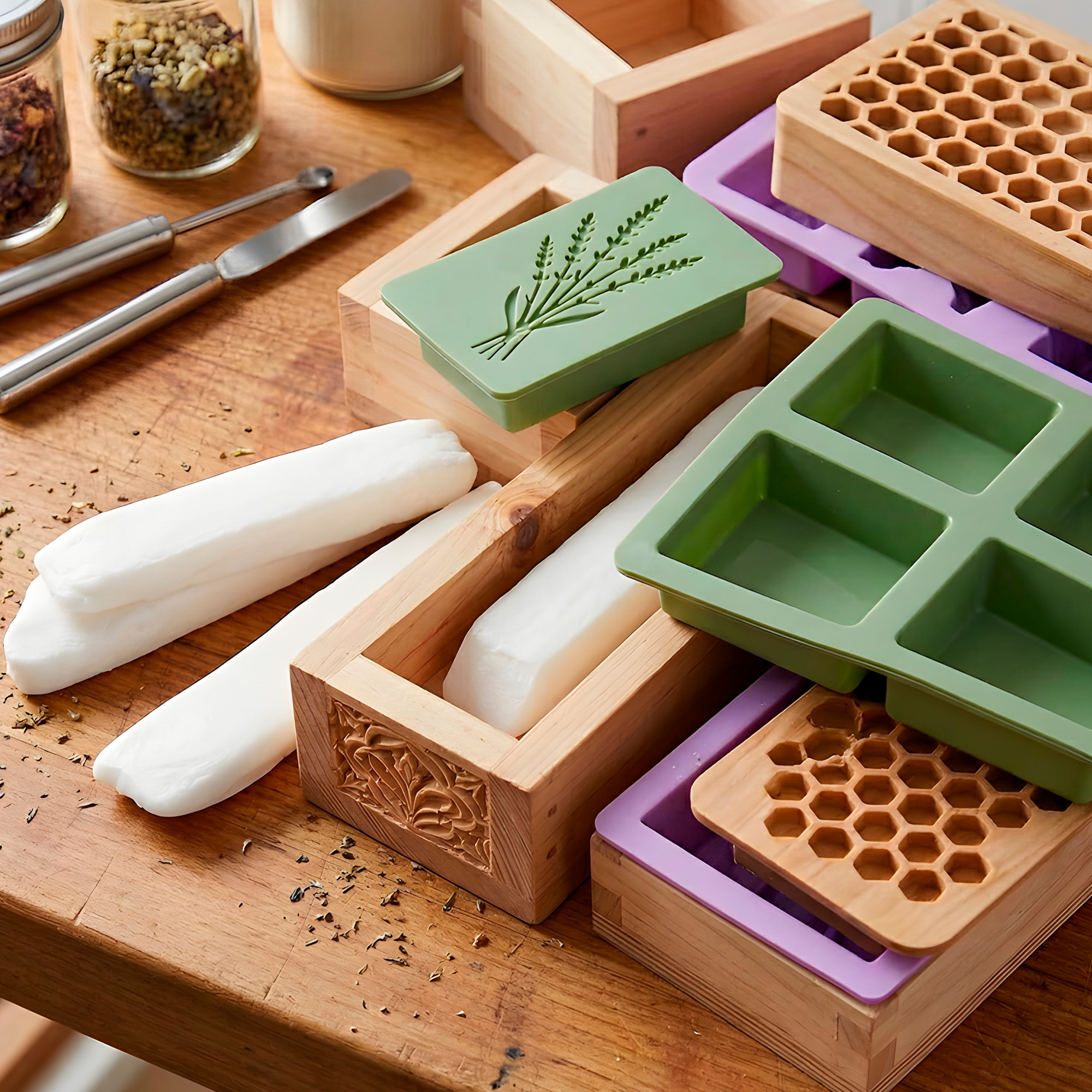 Base Jabón Glicerina Natural Lechoso Leche Limpieza Hidrata 1 Kg 9