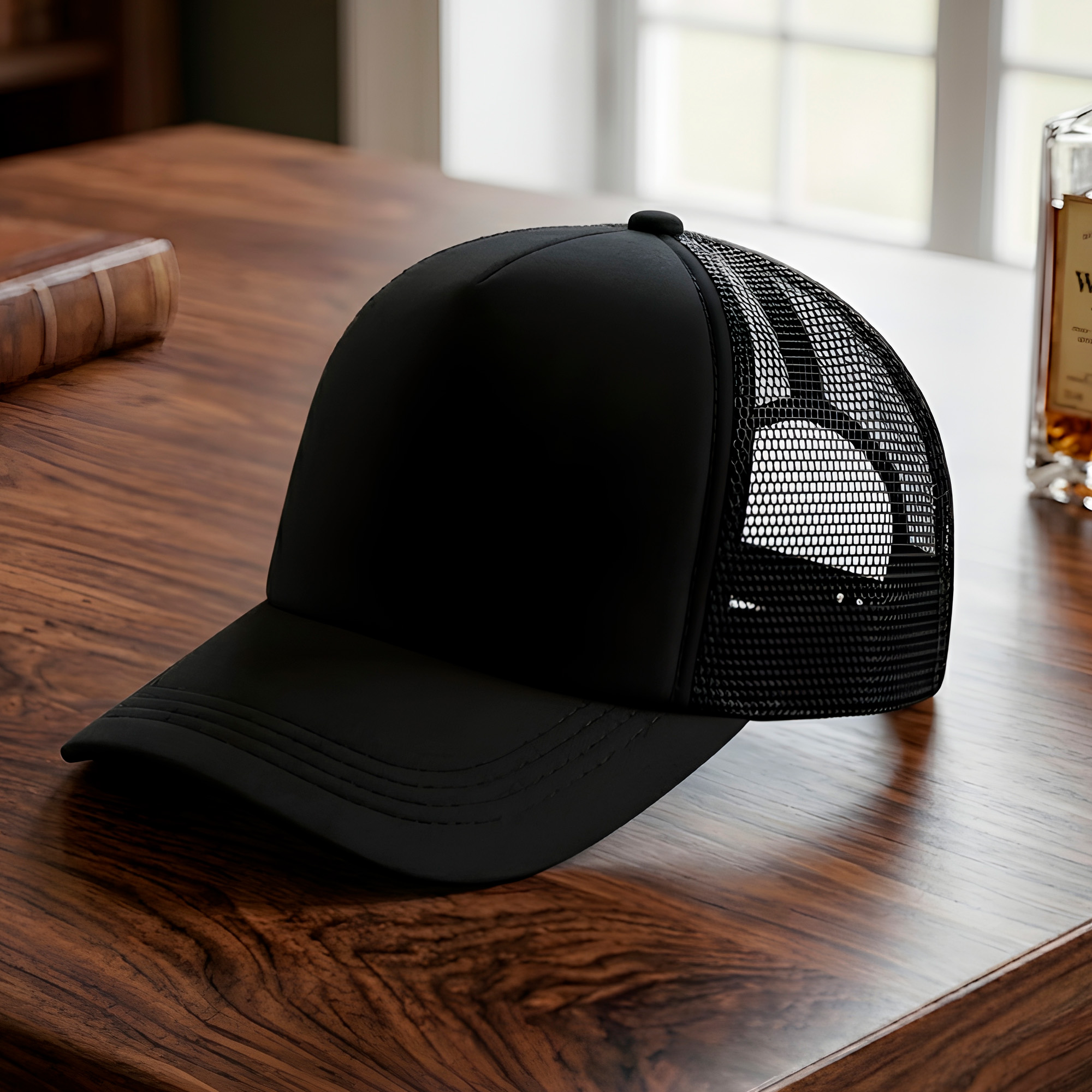 Gorro Jockey Malla Camionero Trucker Deportes Visera Colores 7