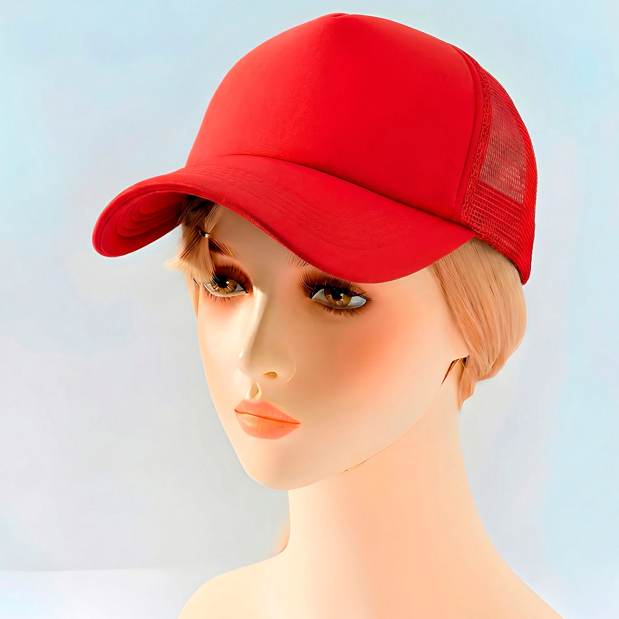 Gorro Jockey Malla Camionero Trucker Deportes Visera Colores 10