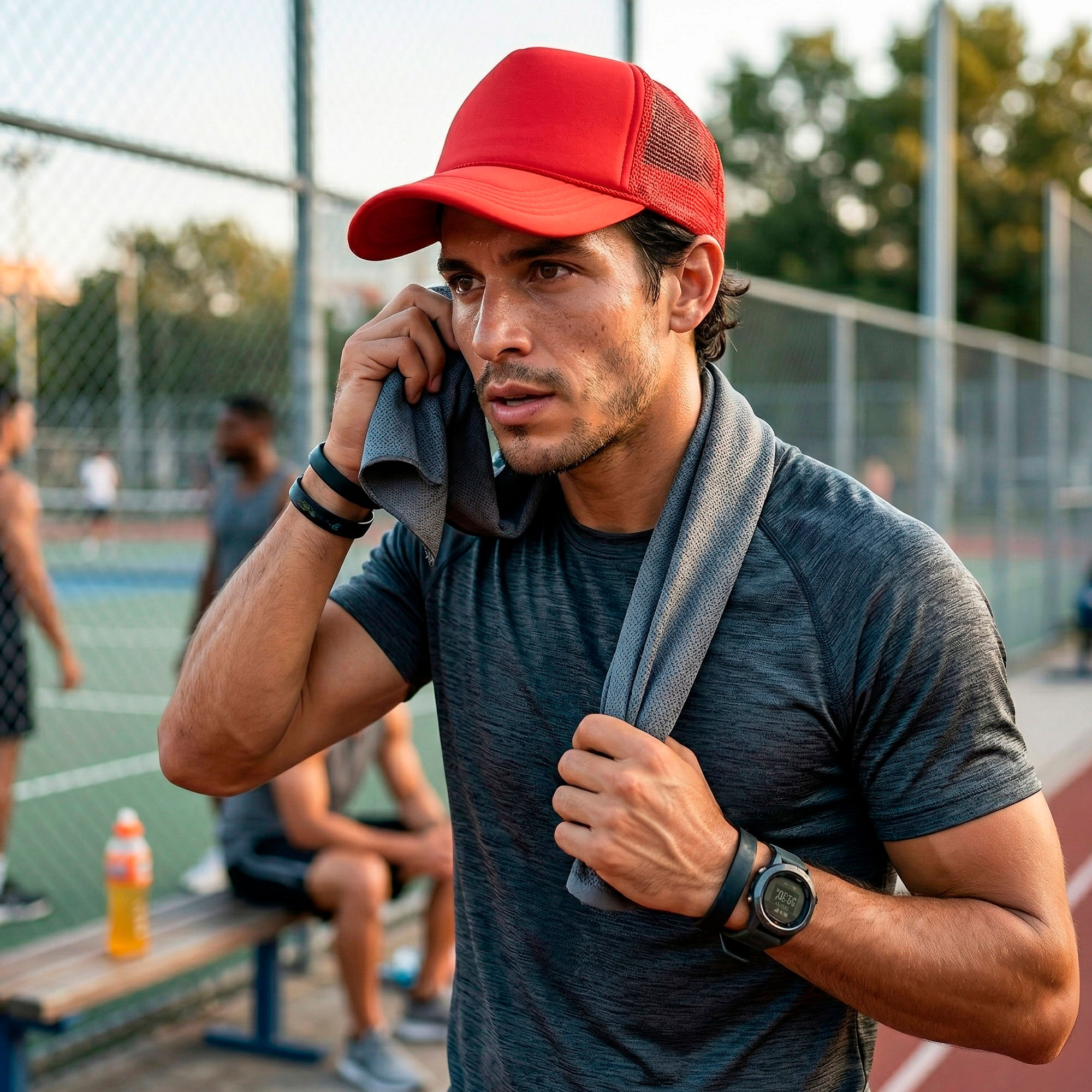 Gorro Jockey Malla Camionero Trucker Deportes Visera Colores 16