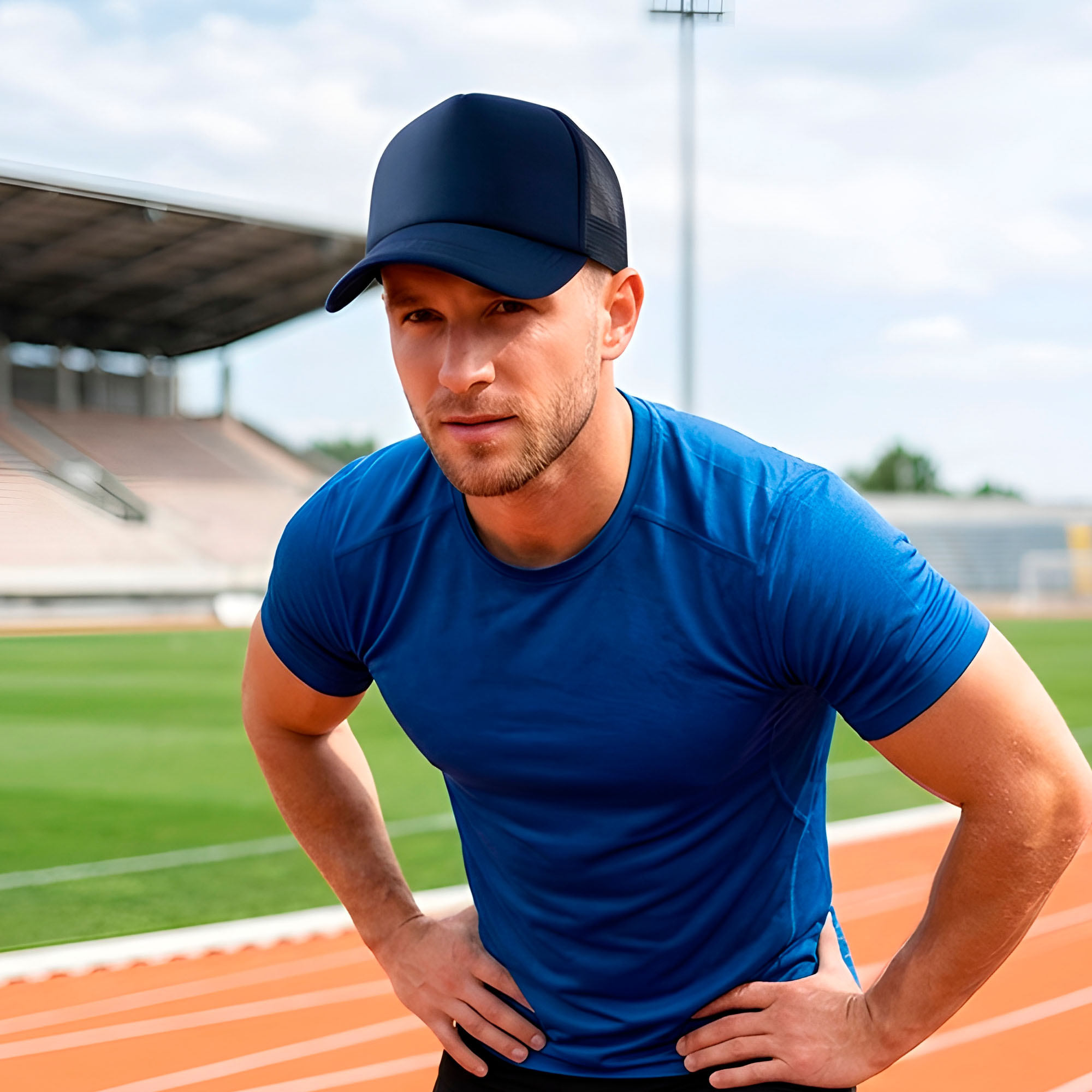 Gorro Jockey Malla Camionero Trucker Deportes Visera Colores 25