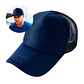 Gorro Jockey Malla Camionero Trucker Deportes Visera Colores - Miniatura 28