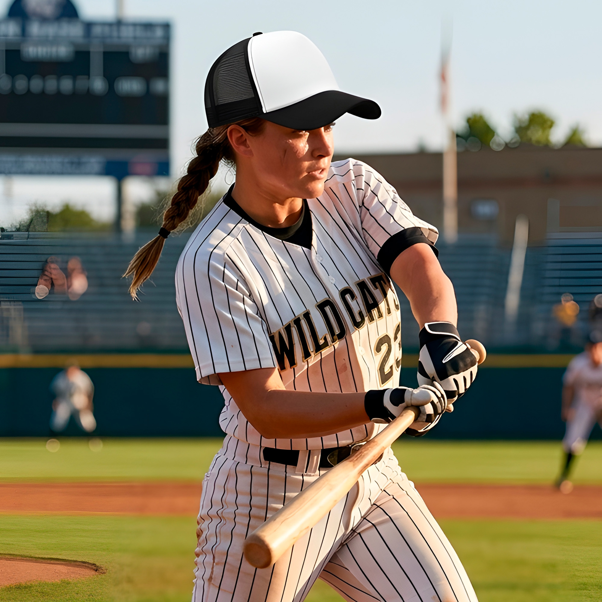 Gorro Jockey Gorra Bicolor Sublimación Malla Ajustable 23