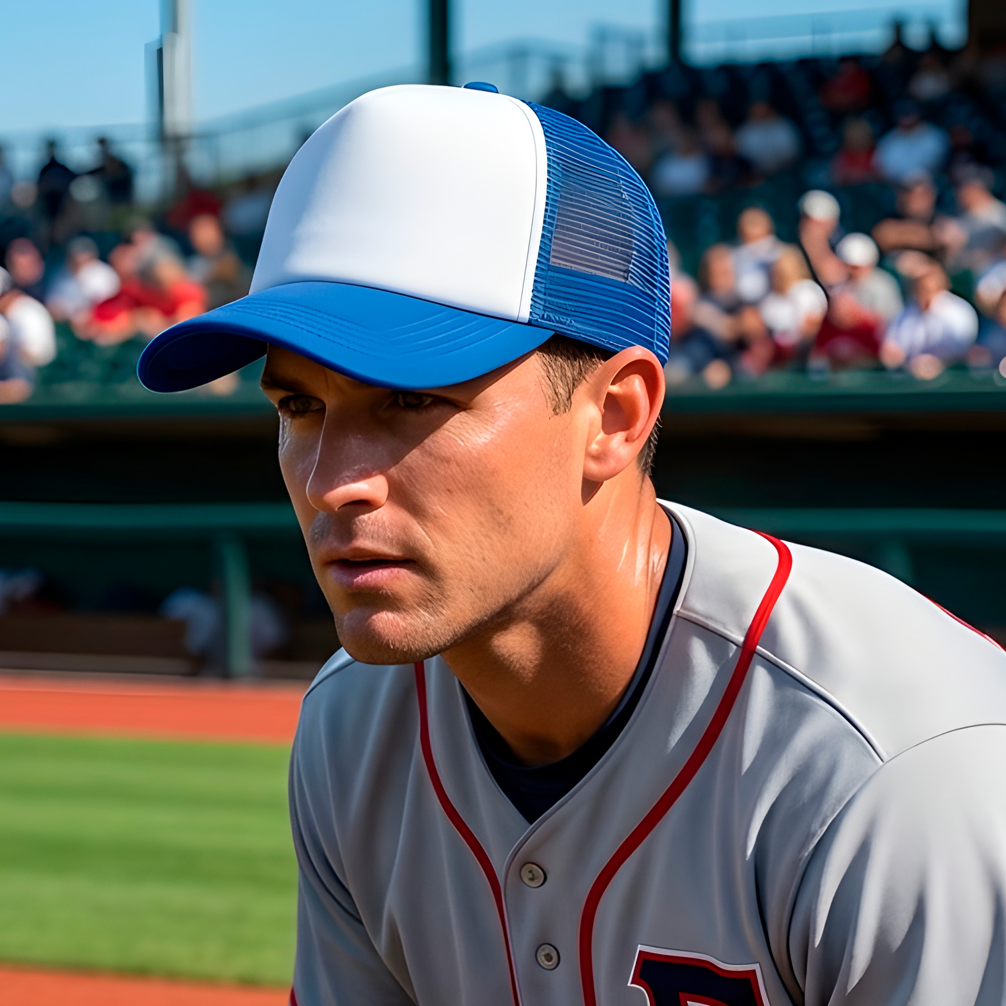 Gorro Jockey Gorra Bicolor Sublimación Malla Ajustable 18