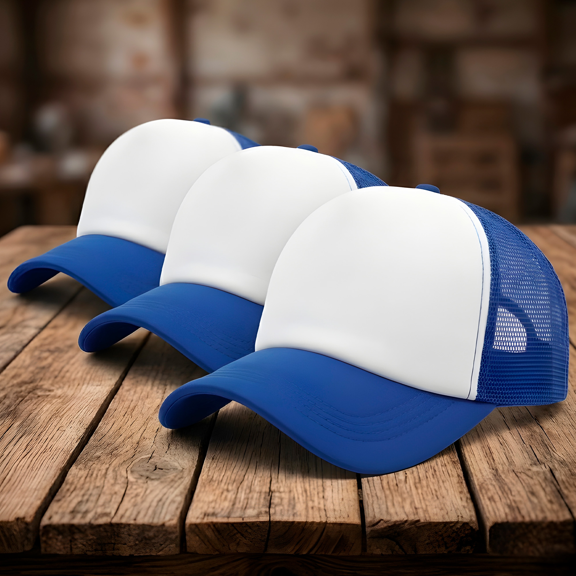 Gorro Jockey Gorra Bicolor Sublimación Malla Ajustable 9