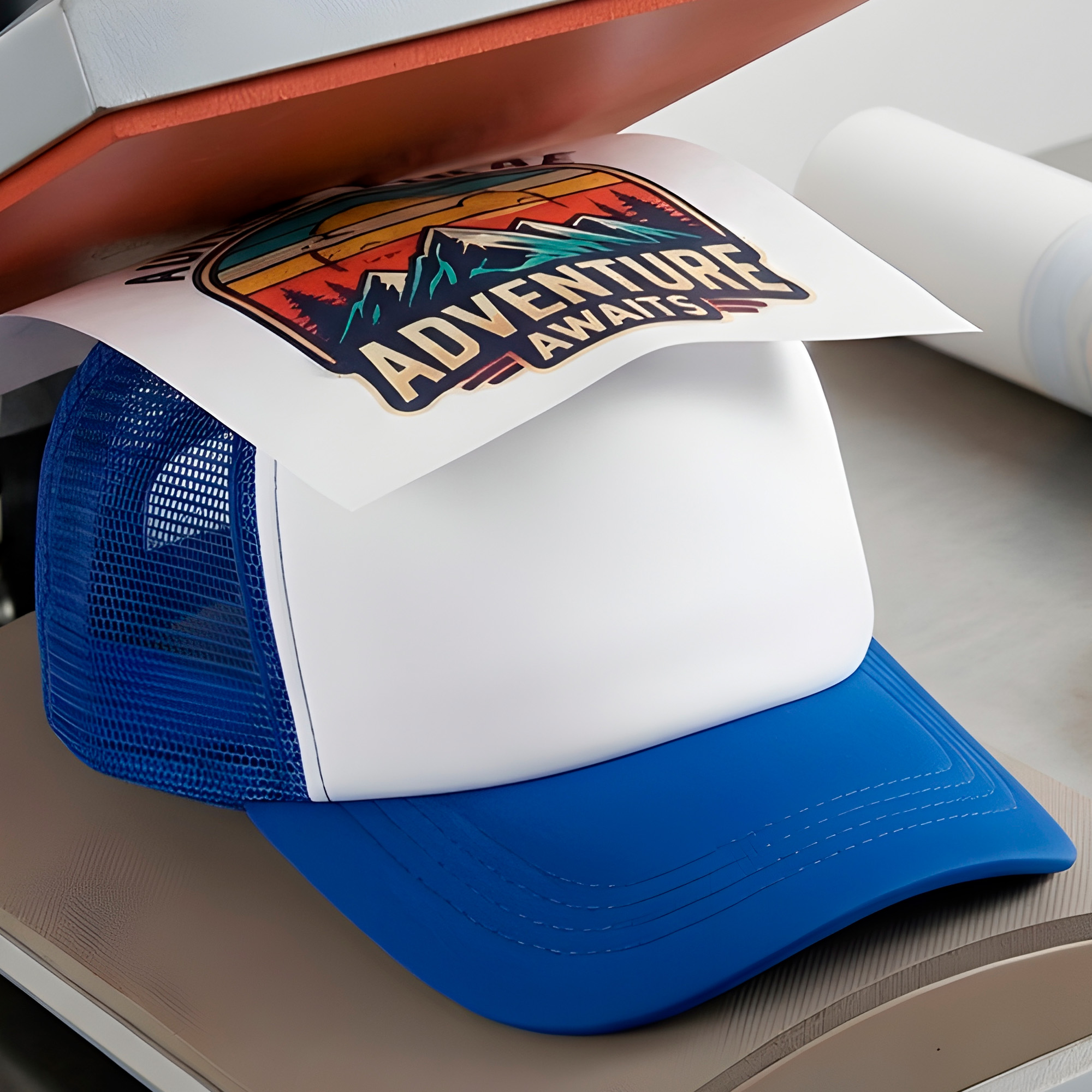 Gorro Jockey Gorra Bicolor Sublimación Malla Ajustable 16