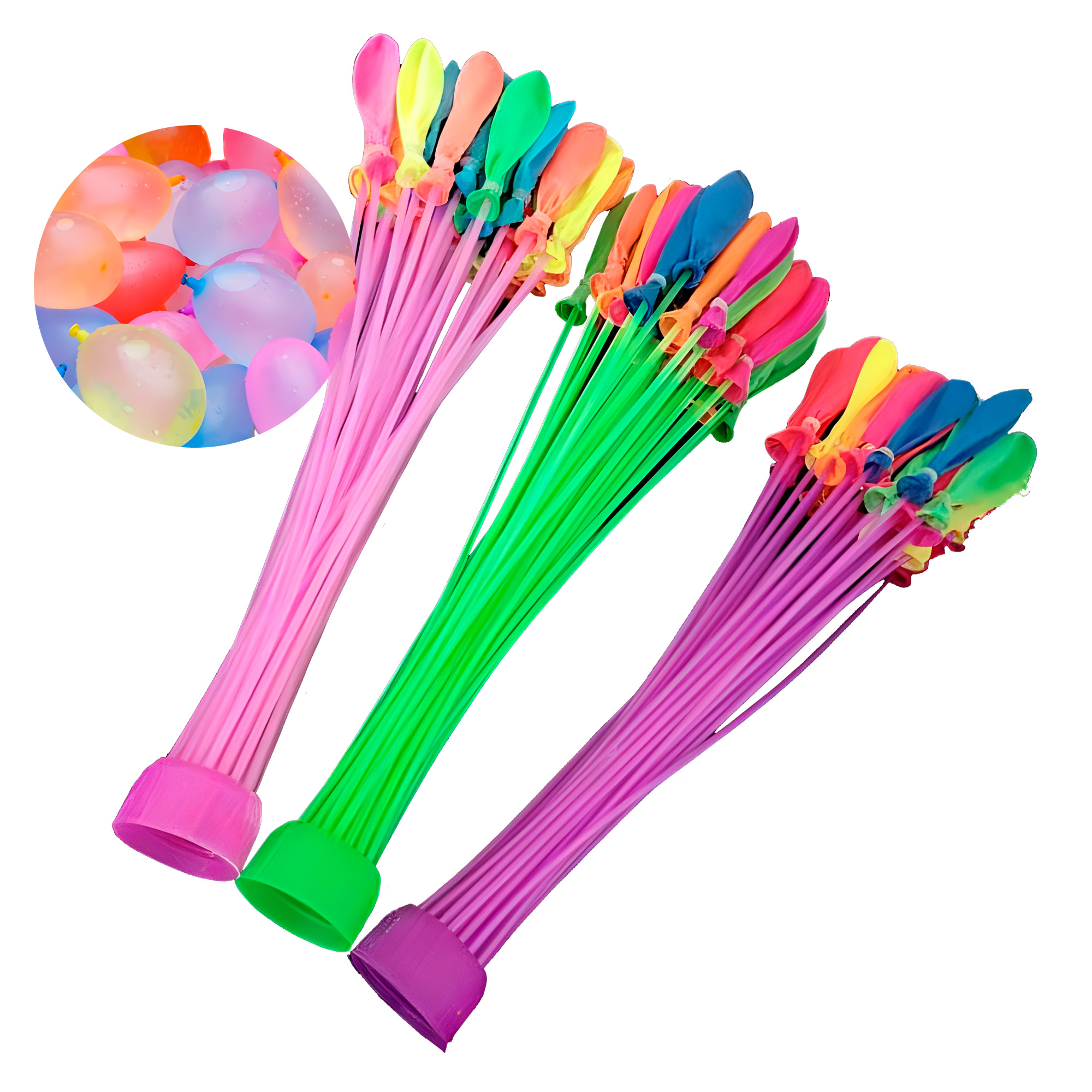 Globos Látex Ramos Bombitas de Agua Happy Baby Ballons Pack 111u 1