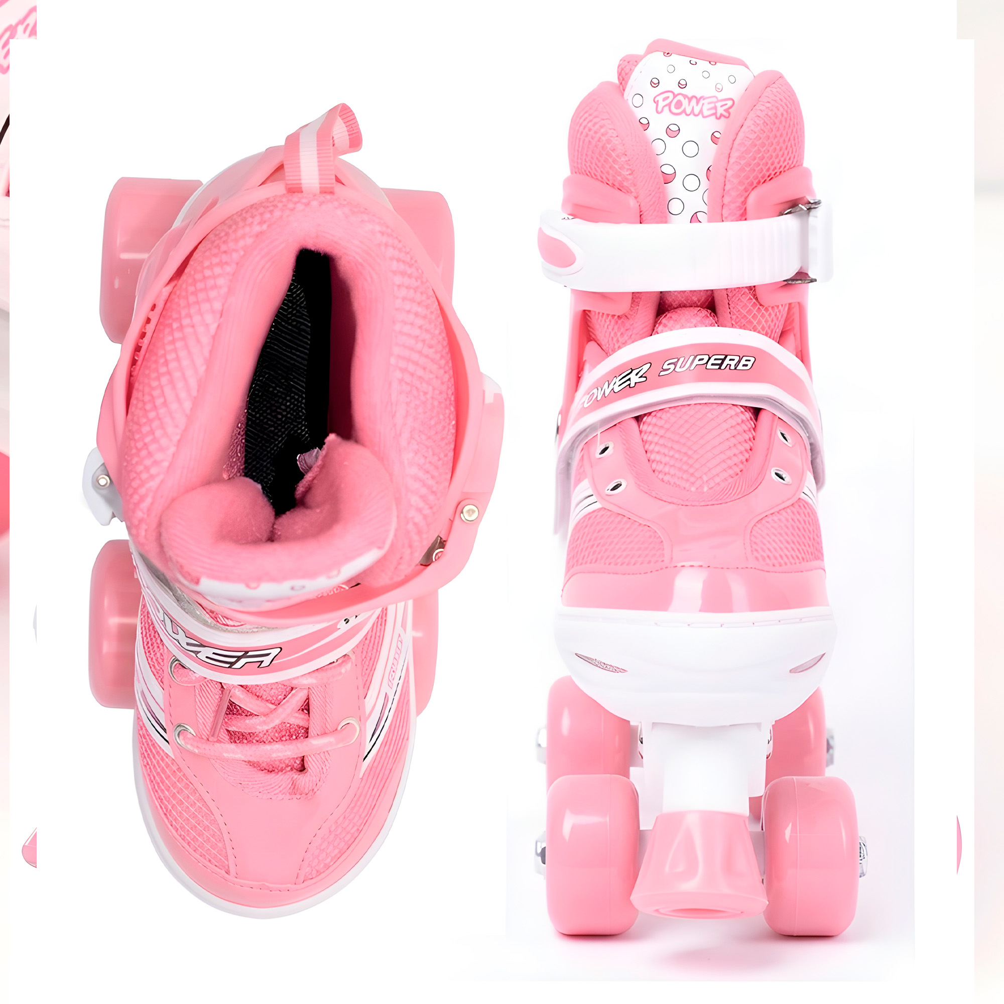 Patines 4 Ruedas Ajustable Roller Para Niños Niñas 7