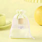6 Bolsas de Organza Blancas Cordón con Ventana para Regalo 13 X 18 CM - Miniatura 7