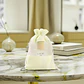 6 Bolsas de Organza Blancas Cordón con Ventana para Regalo 13 X 18 CM - Miniatura 9