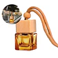 Frasco Difusor de Auto Vidrio Aromatizante Aceite Esencial Cuadrado Ventilación Colores 8ML - Miniatura 21