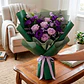 Papel Coreano 20u Arreglos Florales Regalos Doble Color 56X54 CM - Miniatura 15
