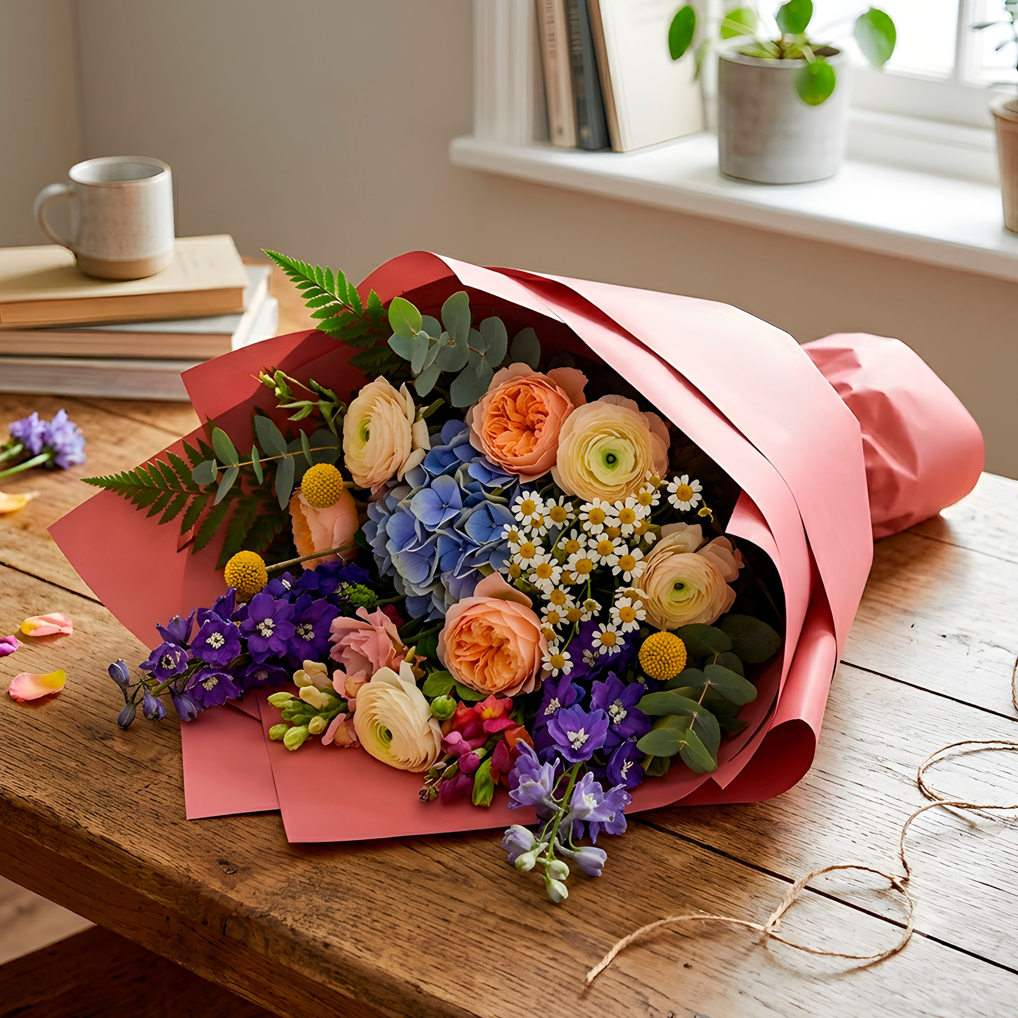 Papel Coreano 20 Pliegos Arreglos Florales Regalos Colores 56x54 Cm 36