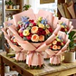 Papel Coreano 10 Pliegos Arreglos Florales Regalos Colores 58x58 Cm - Miniatura 7