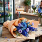 Papel Coreano 10 Pliegos Arreglos Florales Regalos Colores 58x58 Cm - Miniatura 11