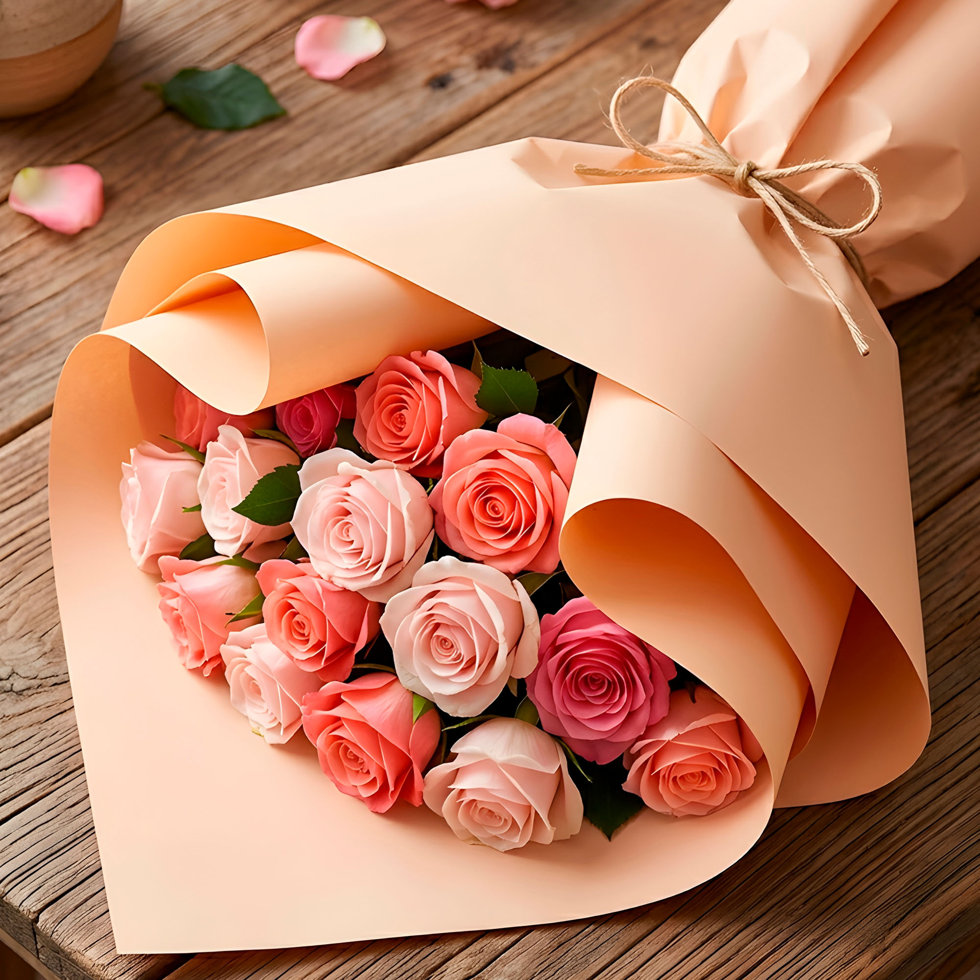 Papel Coreano 10 Pliegos Arreglos Florales Regalos Colores 58x58 Cm 12