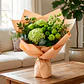 Papel Coreano 10 Pliegos Arreglos Florales Regalos Colores 58x58 Cm - Miniatura 14