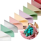 Papel Coreano Arreglos Florales Translúcido 20 pcs Colores 56x54 Cm - Miniatura 1