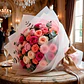 Papel Coreano Arreglos Florales Translúcido 20 pcs Colores 56x54 Cm - Miniatura 17