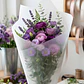 Papel Coreano Arreglos Florales Translúcido 20 pcs Colores 56x54 Cm - Miniatura 20