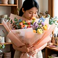 Papel Coreano Arreglos Florales Translúcido 20 pcs Colores 56x54 Cm - Miniatura 4