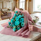 Papel Coreano Arreglos Florales Translúcido 20 pcs Colores 56x54 Cm - Miniatura 5