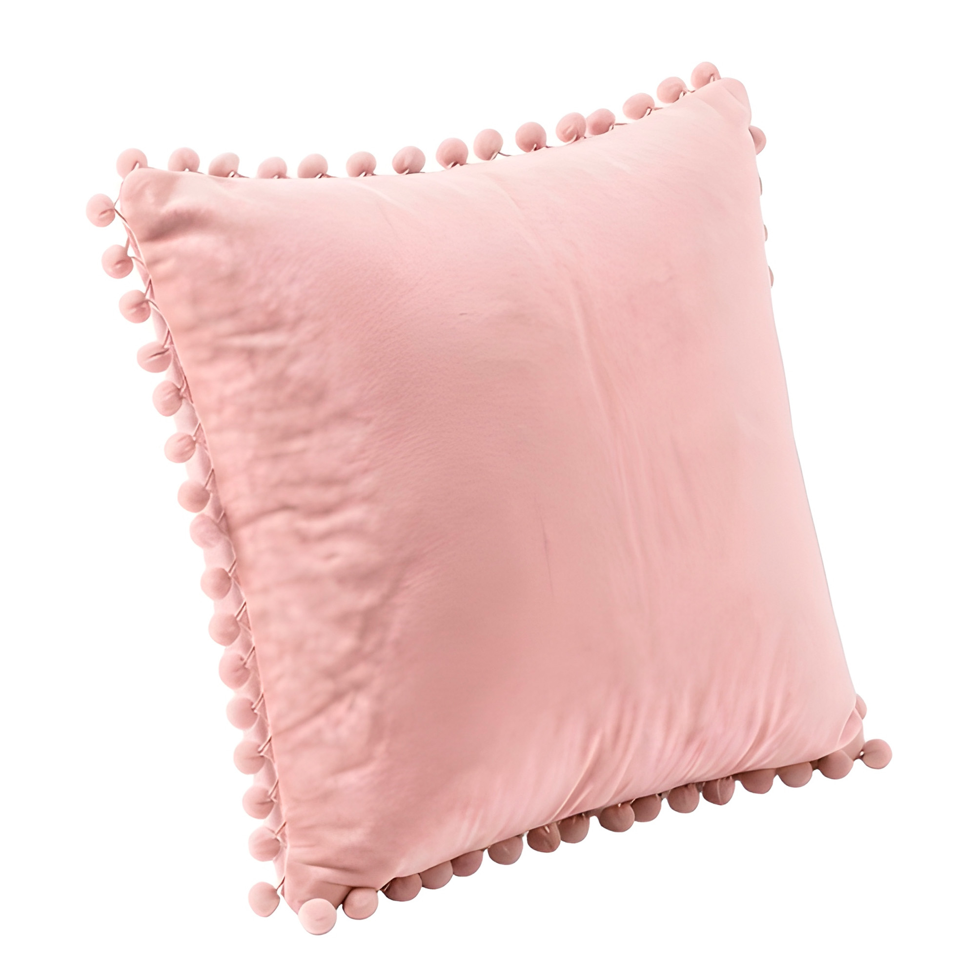 Fundas Pompon Colores Decorativo Sala Hogar Muebles 7