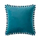 Fundas Pompon Colores Decorativo Sala Hogar Muebles - Miniatura 9