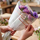Papel Coreano 20 Pliegos Arreglos Florales Regalos Bordes Dorados Colores 56x54 Cm - Miniatura 17