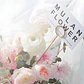 Portatarjetas Arreglos Flores 10 pcs Doradas 34.5cm Decoración - Miniatura 6