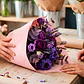 Papel Arreglos Florales Rosas 50X50CM Relieve 3D Regalo 10u - Miniatura 8