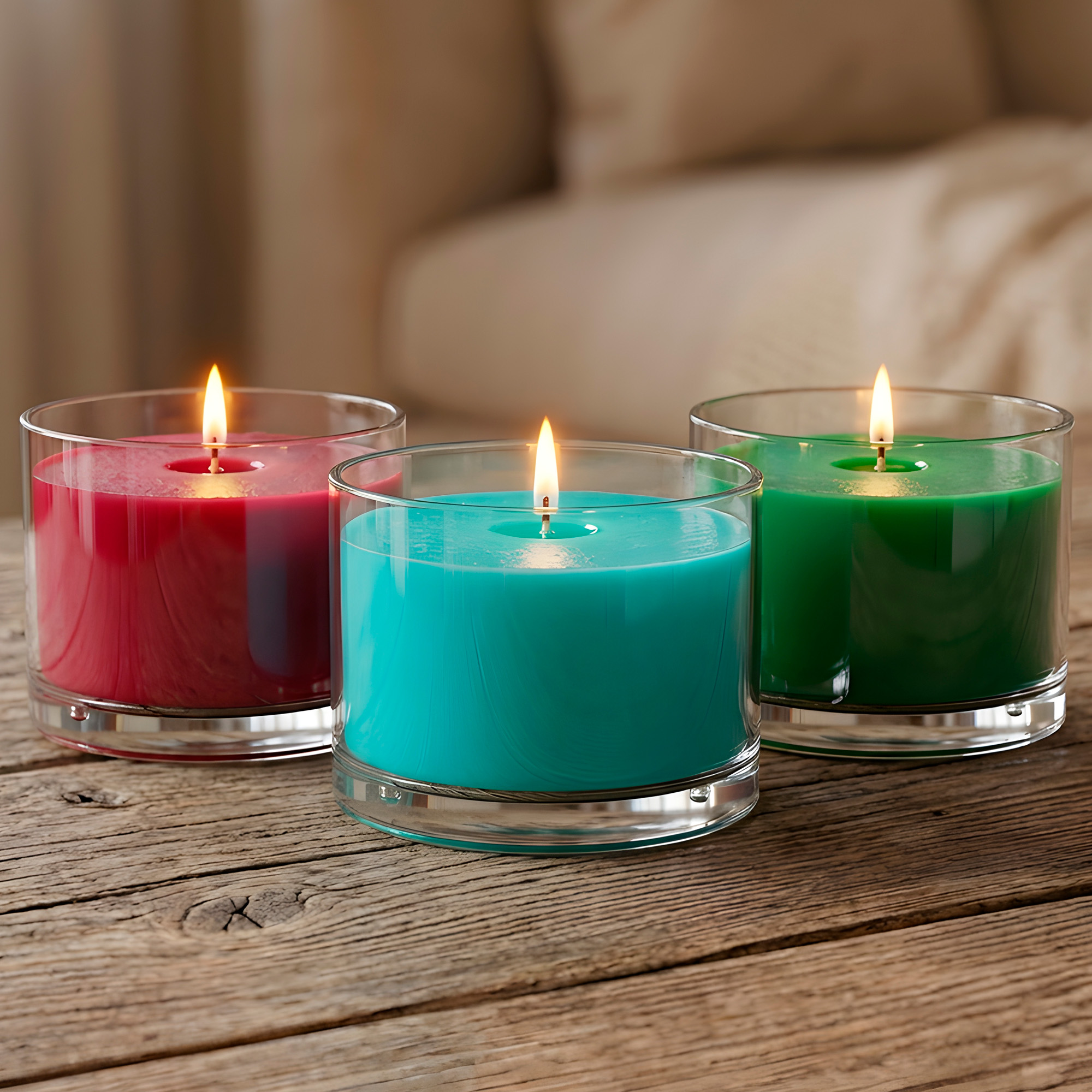 Porta Velas Vasos 10pcs Plástico Transparente Formas Tamaños 7