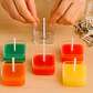 Porta Velas Vasos 10pcs Plástico Transparente Formas Tamaños - Miniatura 18