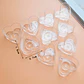 Porta Velas Vasos 10pcs Plástico Transparente Formas Tamaños - Miniatura 21
