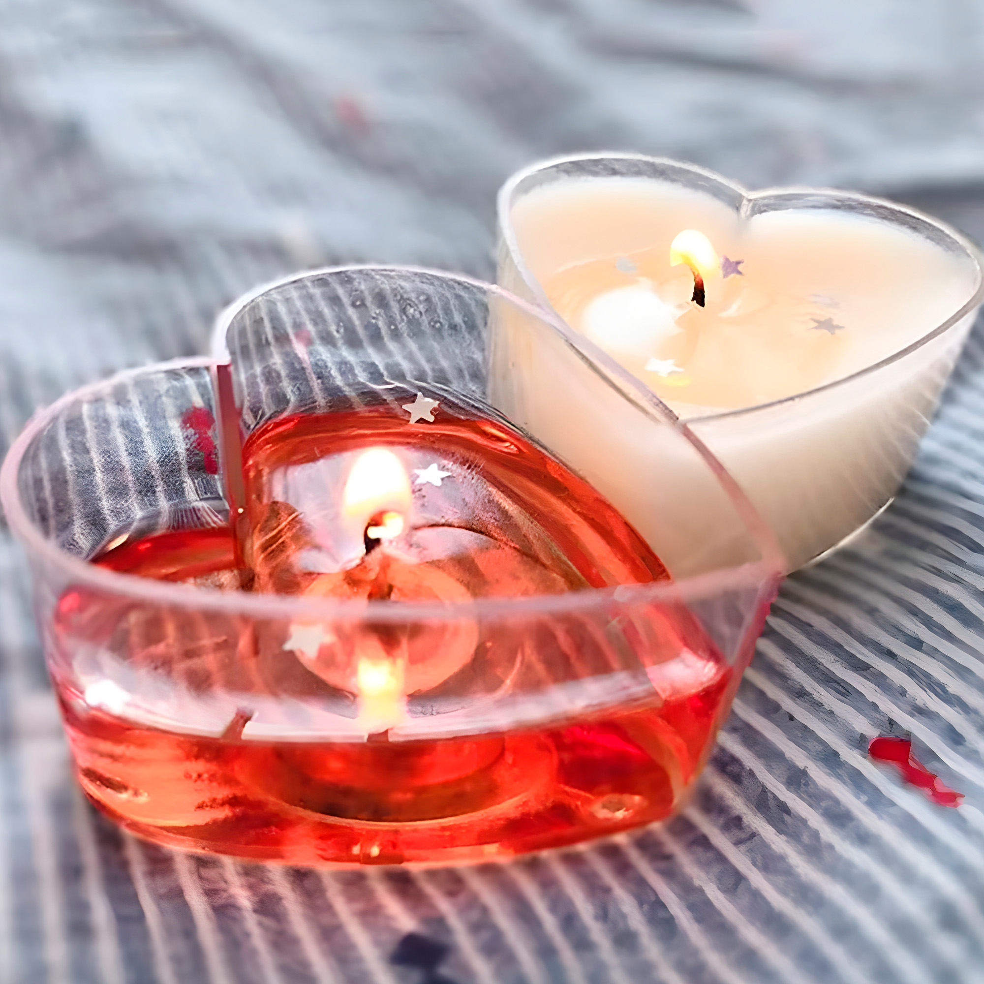 Porta Velas Vasos 10pcs Plástico Transparente Formas Tamaños 24
