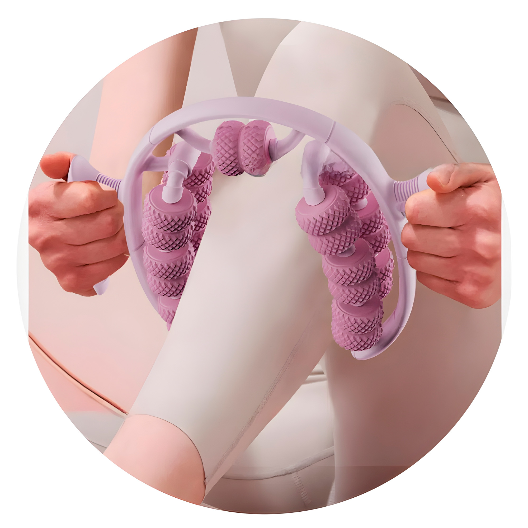 Masajeador Rodillos Multifuncional Piernas Brazos Cuello Anticelulitis 3