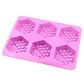 Molde Silicona Jabón Panal Abejas Hexagonal 6 Ranuras 23.7CM - Miniatura 3