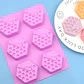 Molde Silicona Jabón Panal Abejas Hexagonal 6 Ranuras 23.7CM - Miniatura 10