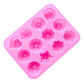 Molde Silicona Jabón Estrella Rosas Flores 12 Formas 21.1CM - Miniatura 9