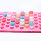 Molde Silicona Jabón Corazones 55 Ranuras 18.2 X 10.8CM - Miniatura 4