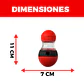 Juguete Gato Mascota Interactivo Dispensador Alimento Giratorio - Miniatura 2