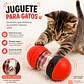Juguete Gato Mascota Interactivo Dispensador Alimento Giratorio - Miniatura 4